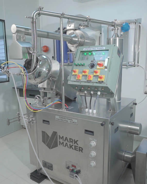 Birthday setup with pink and white balloon arch